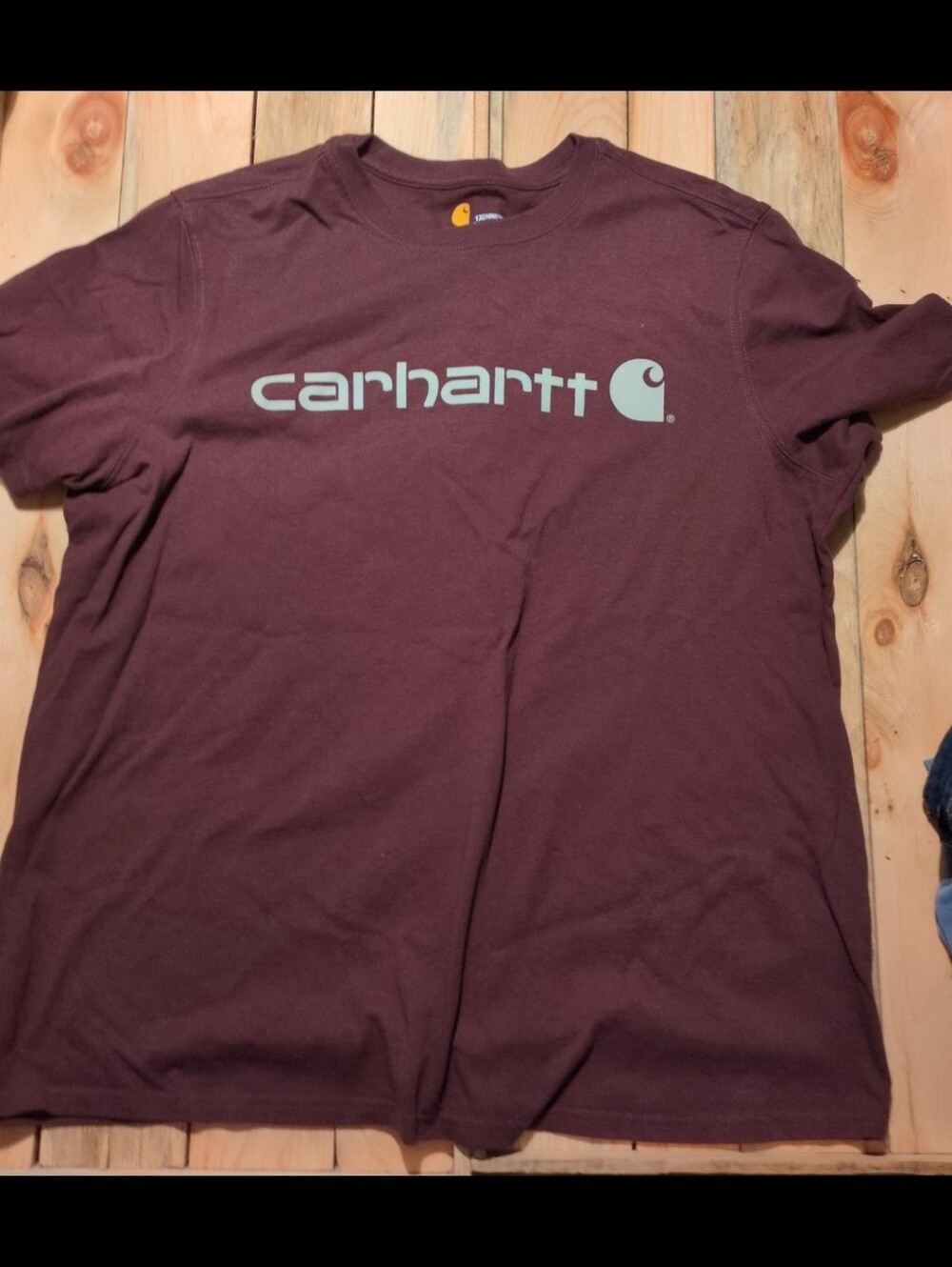 Carhartt logo short sleeve t shirt